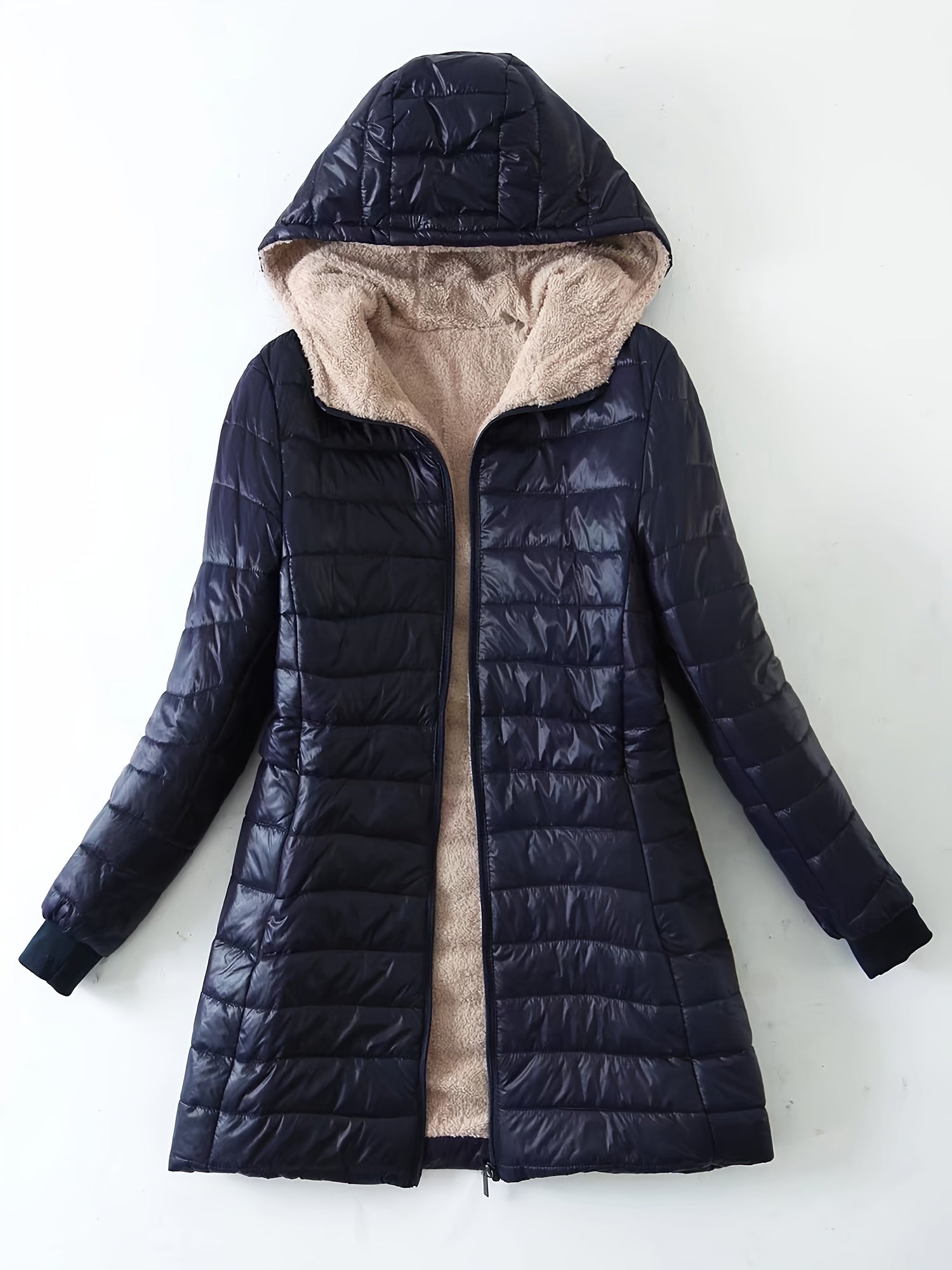 Women's Cozy Fleecelined long winterjacket