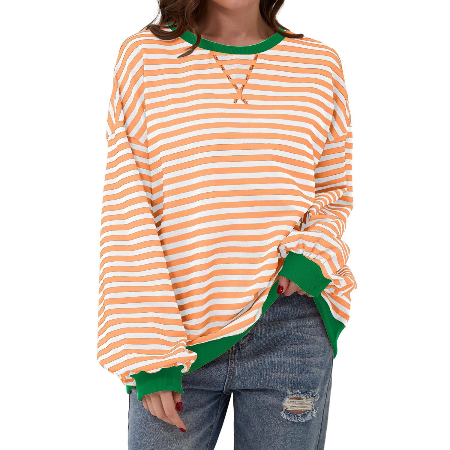 Women's Trendy Long Sleeve Oversized Sweater