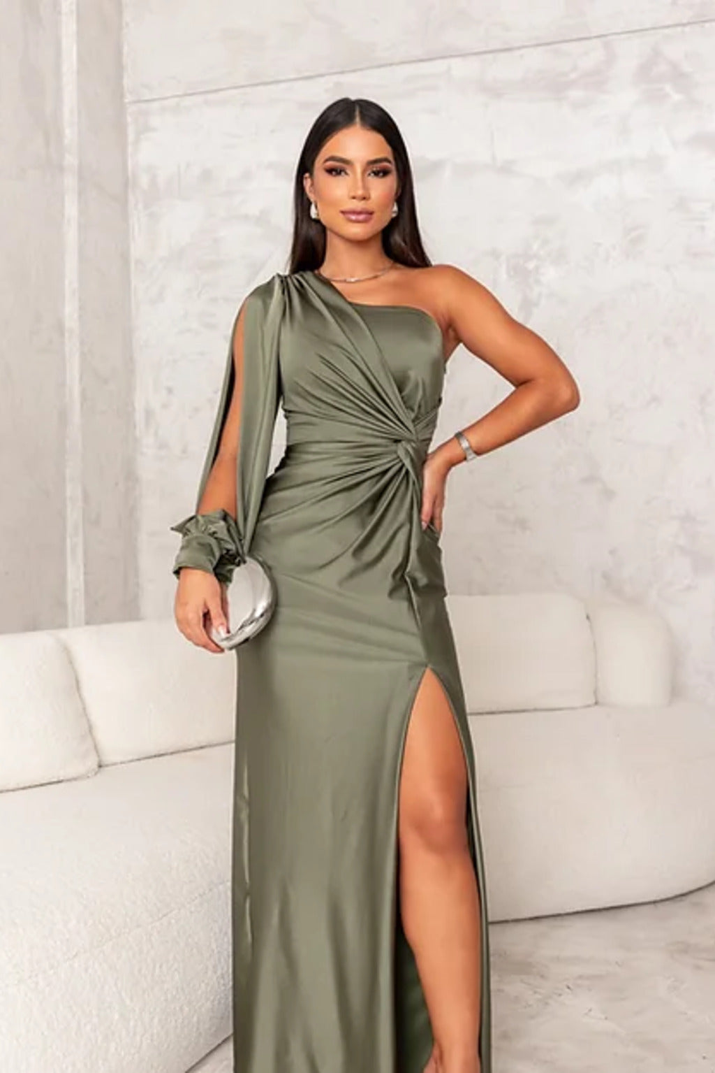 Women's Elegant Satin Dress