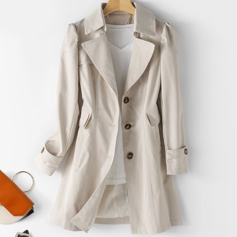 Women's Retro Style Trench Coat