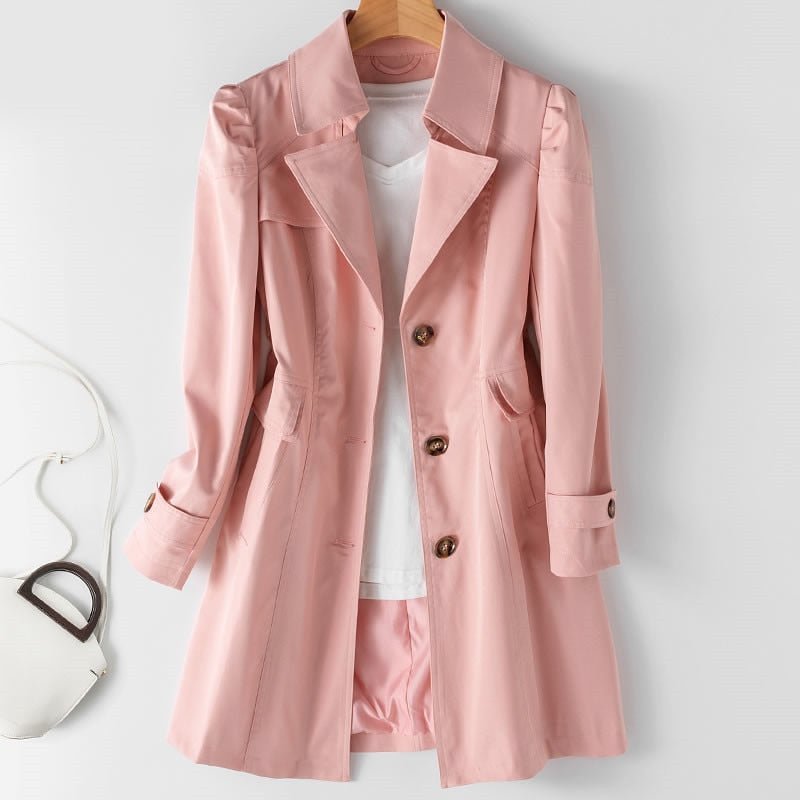 Women's Retro Style Trench Coat