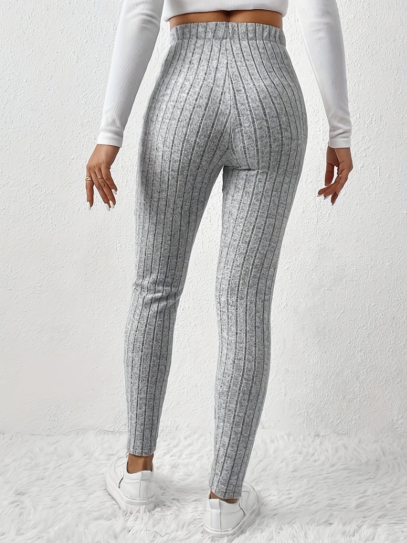 Women's comfortable high waist stretch winter leggings