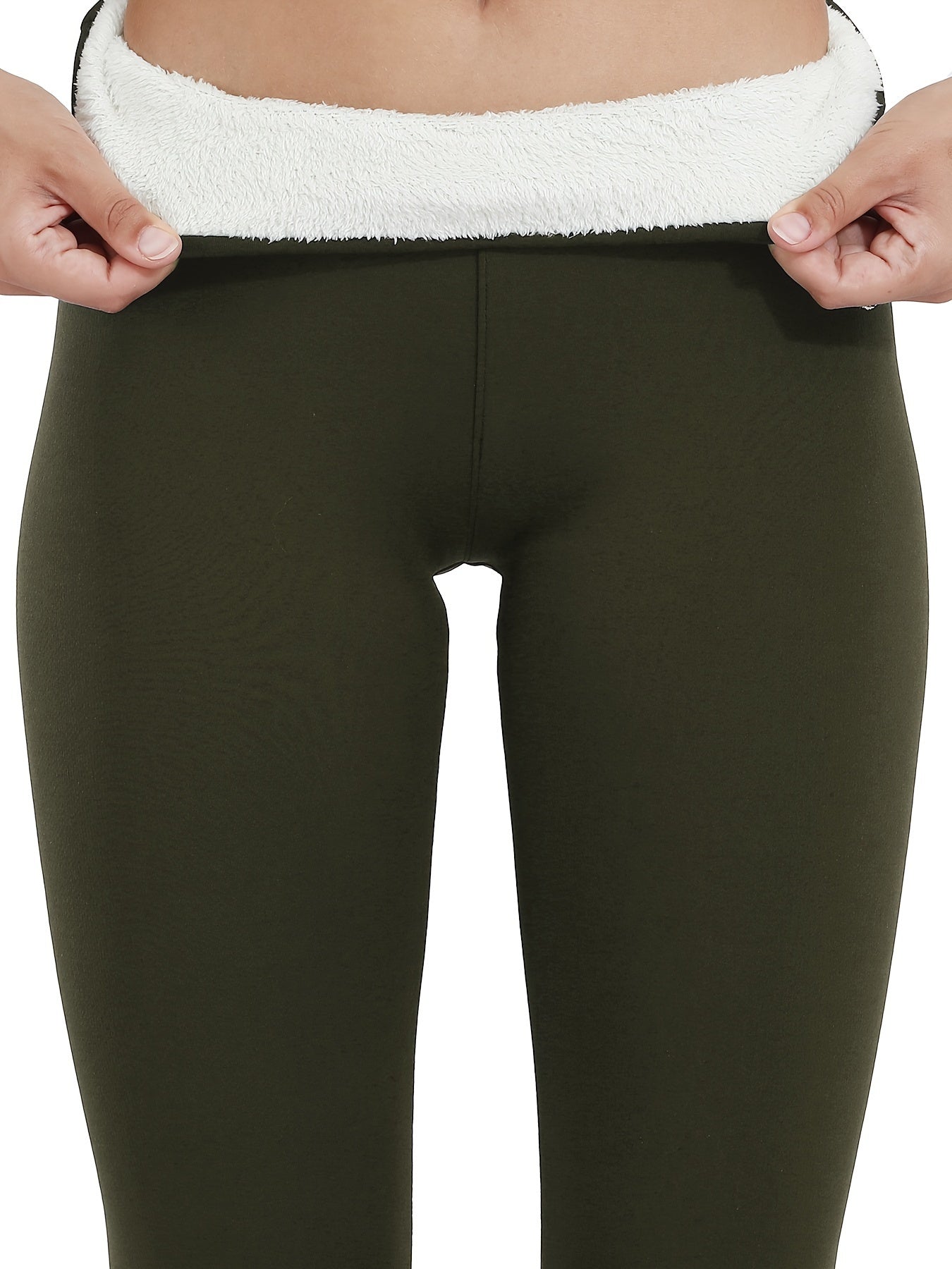 Women's warm fleece lined winter legging