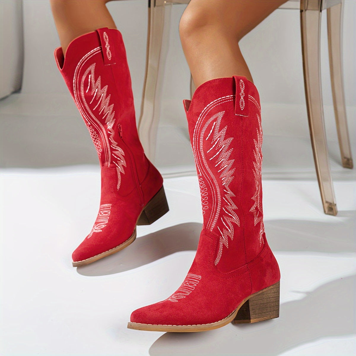 Women’s Western-Inspired Cowboy Boots