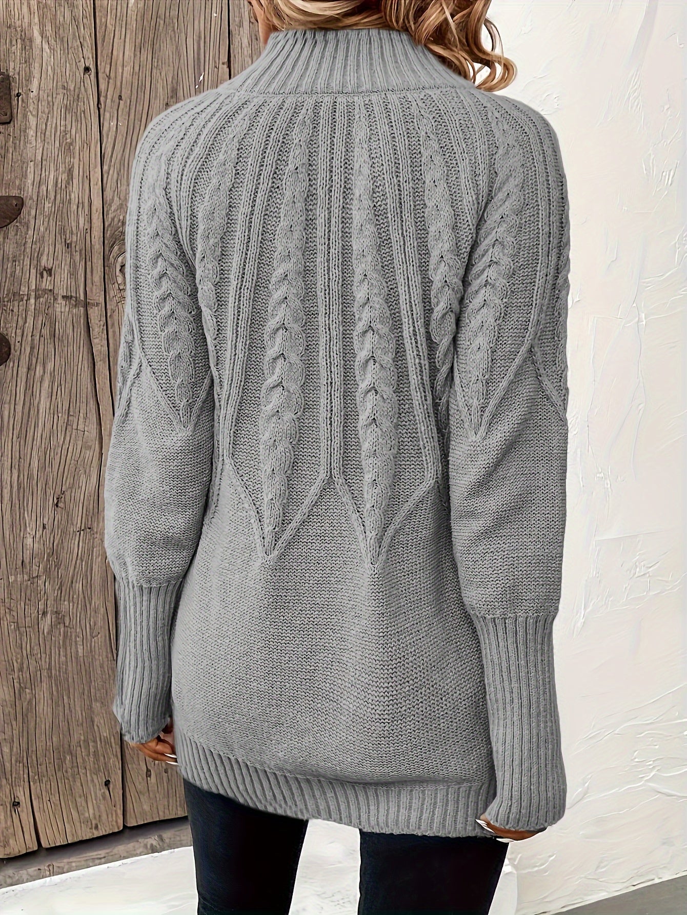 Women's Long Merino Wool Sweater