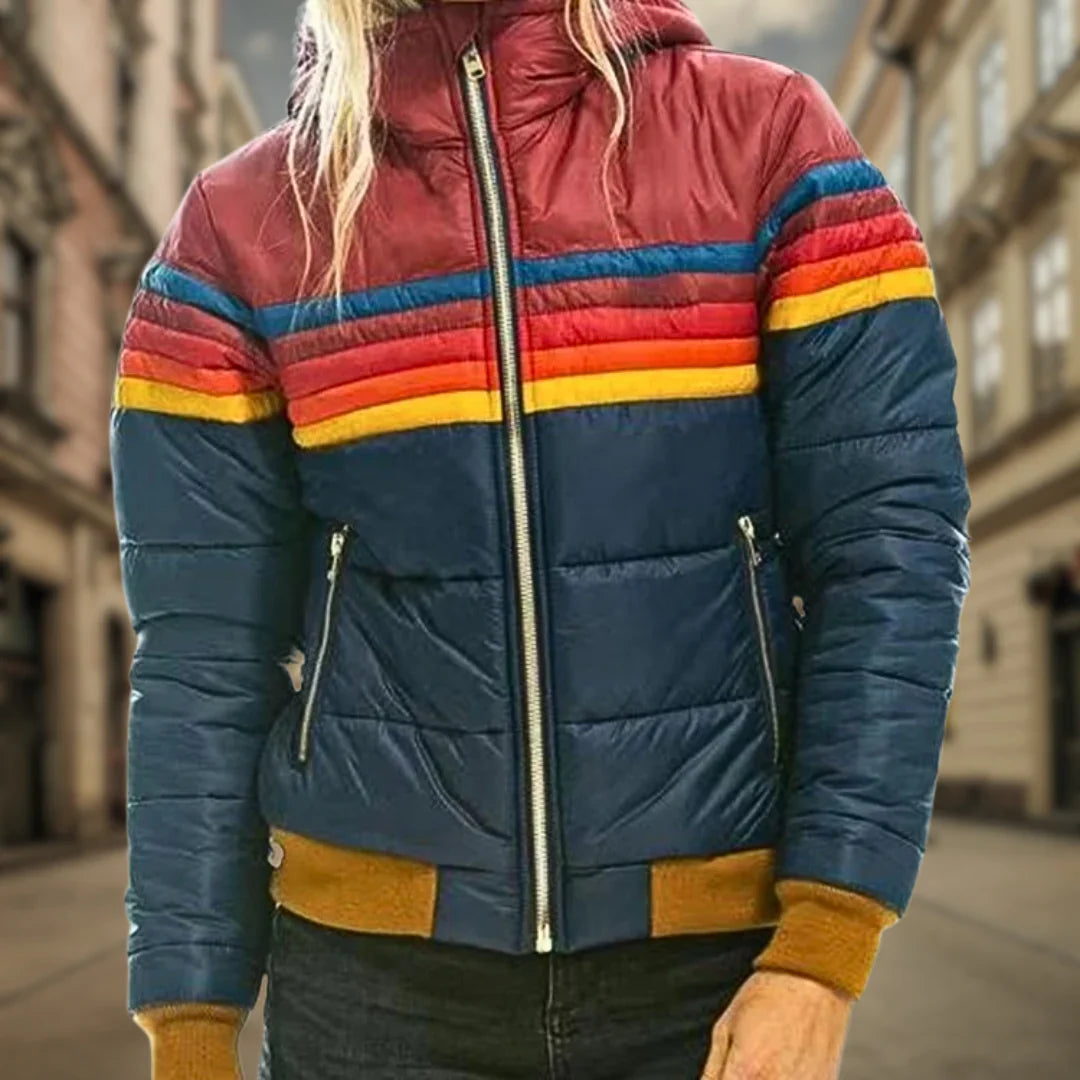 Women's Rainbow waterproof jacket