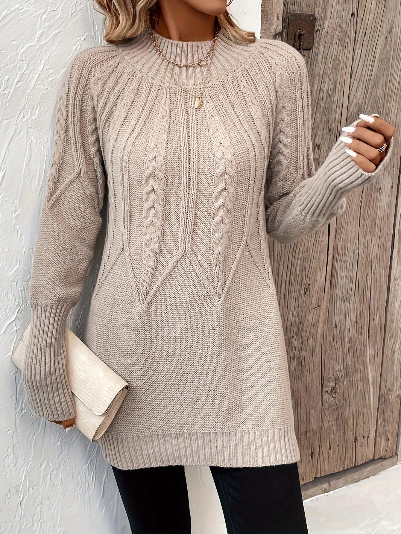 Women's Long Merino Wool Sweater
