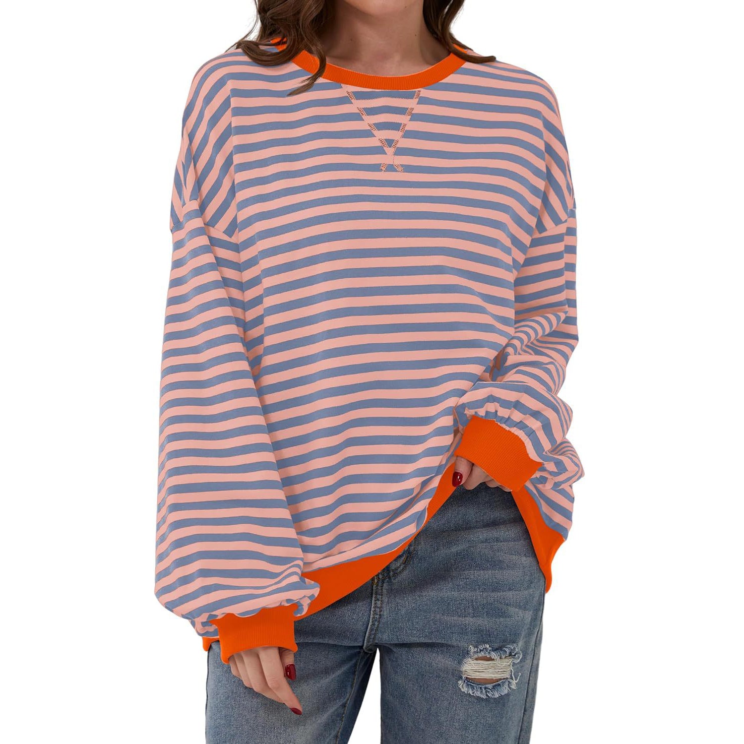Women's Trendy Long Sleeve Oversized Sweater