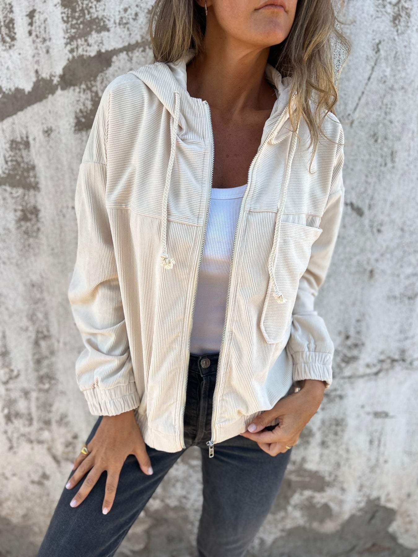 Women’s Trendy Corduroy Jacket