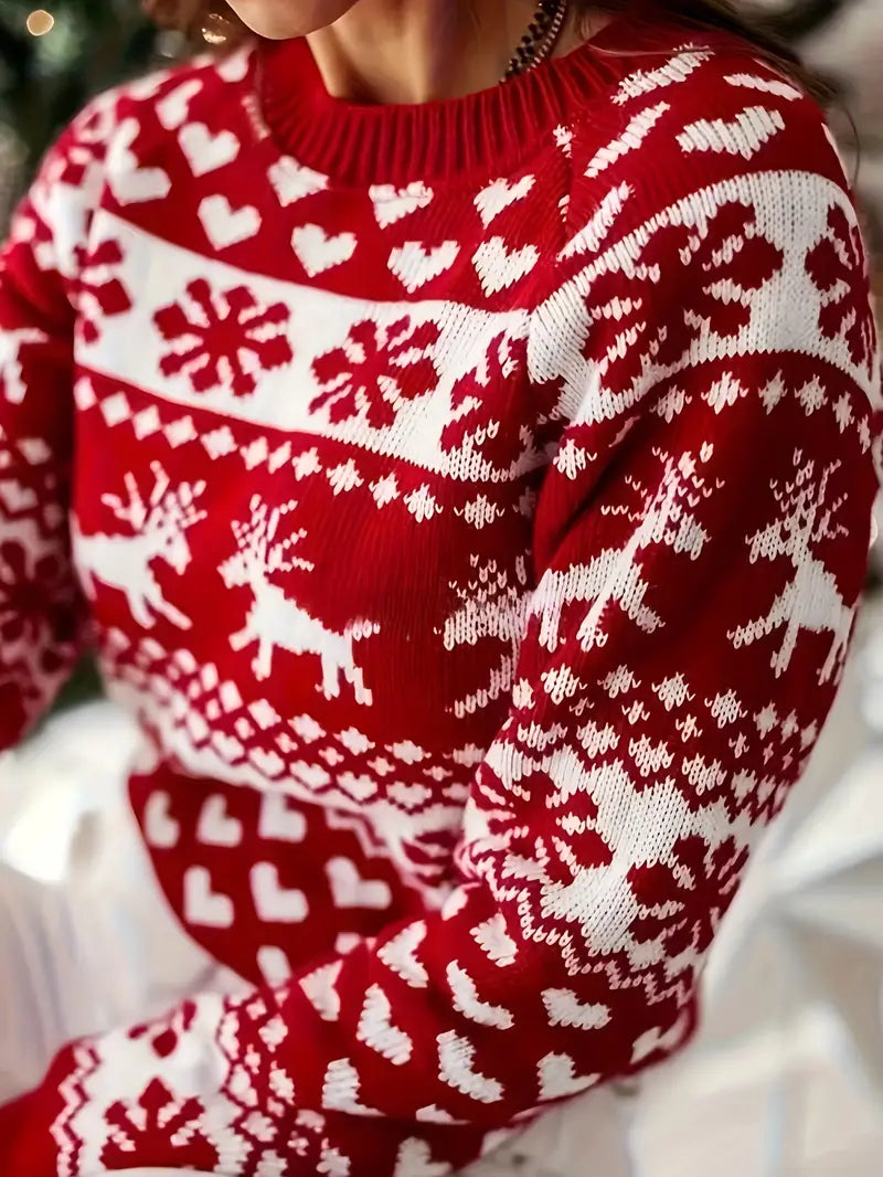 Women's Knitwear Crew Neck Sweater