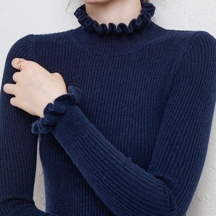Women's cozy Cashmere Turtleneck Sweater
