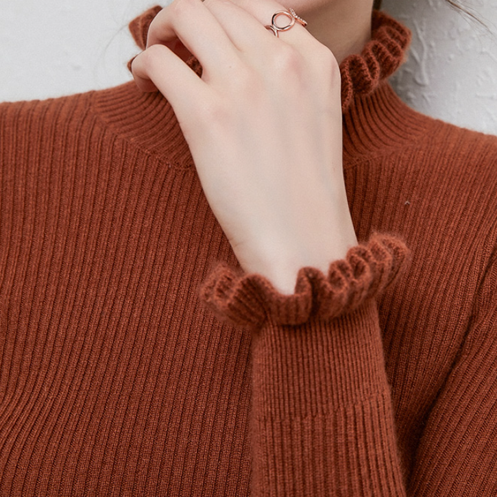 Women's cozy Cashmere Turtleneck Sweater