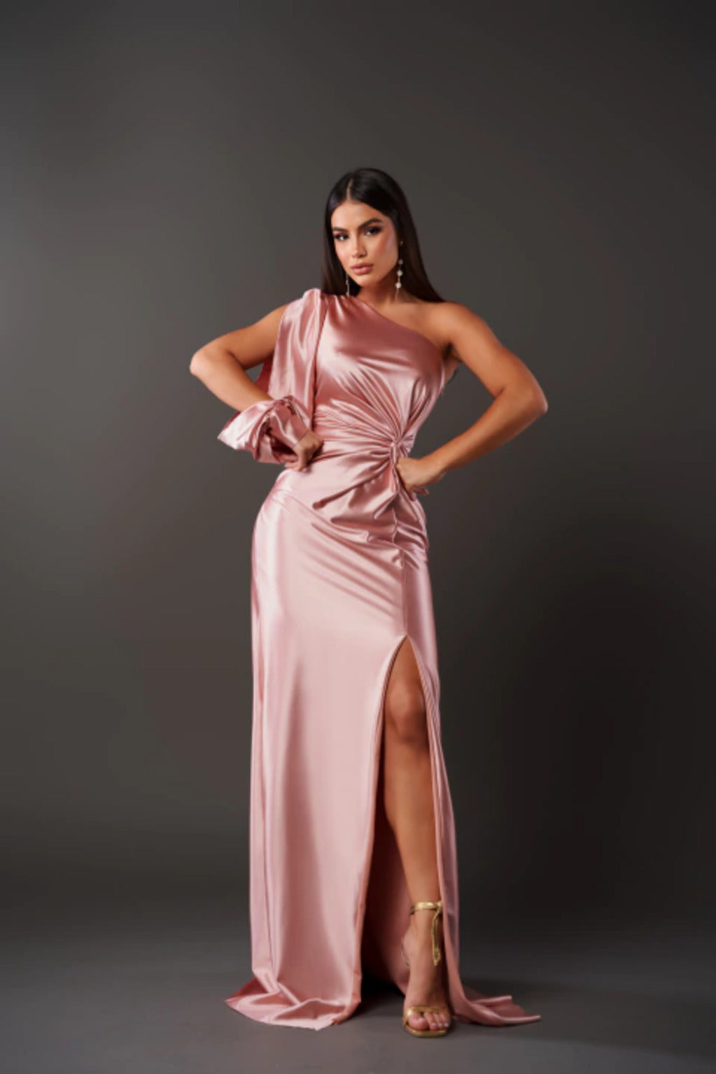 Women's Elegant Satin Dress