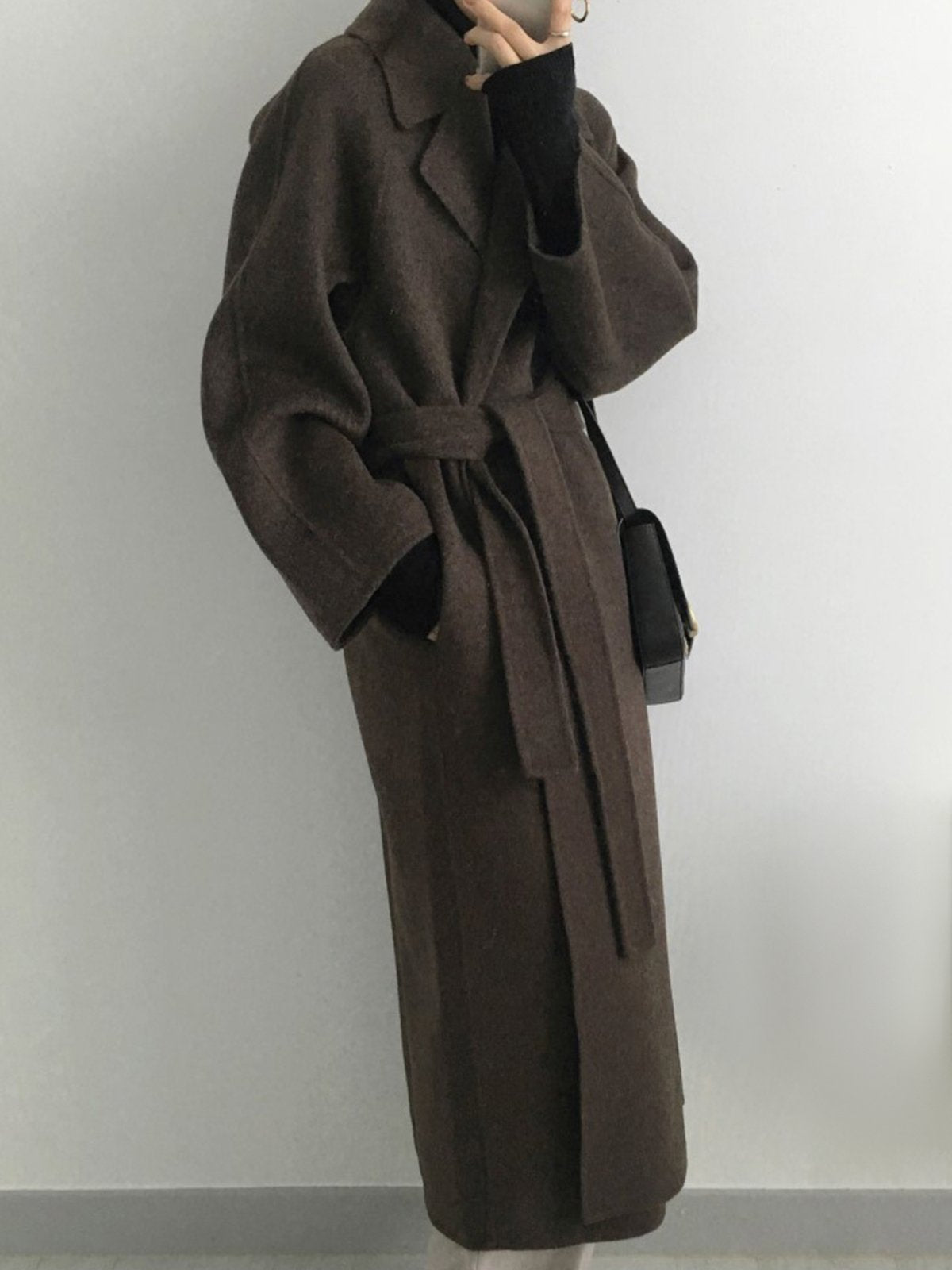 Women's  Long Wool Wintercoat