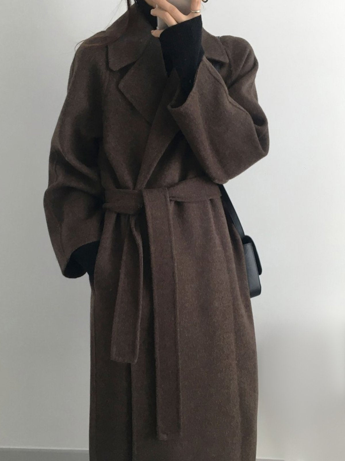 Women's  Long Wool Wintercoat