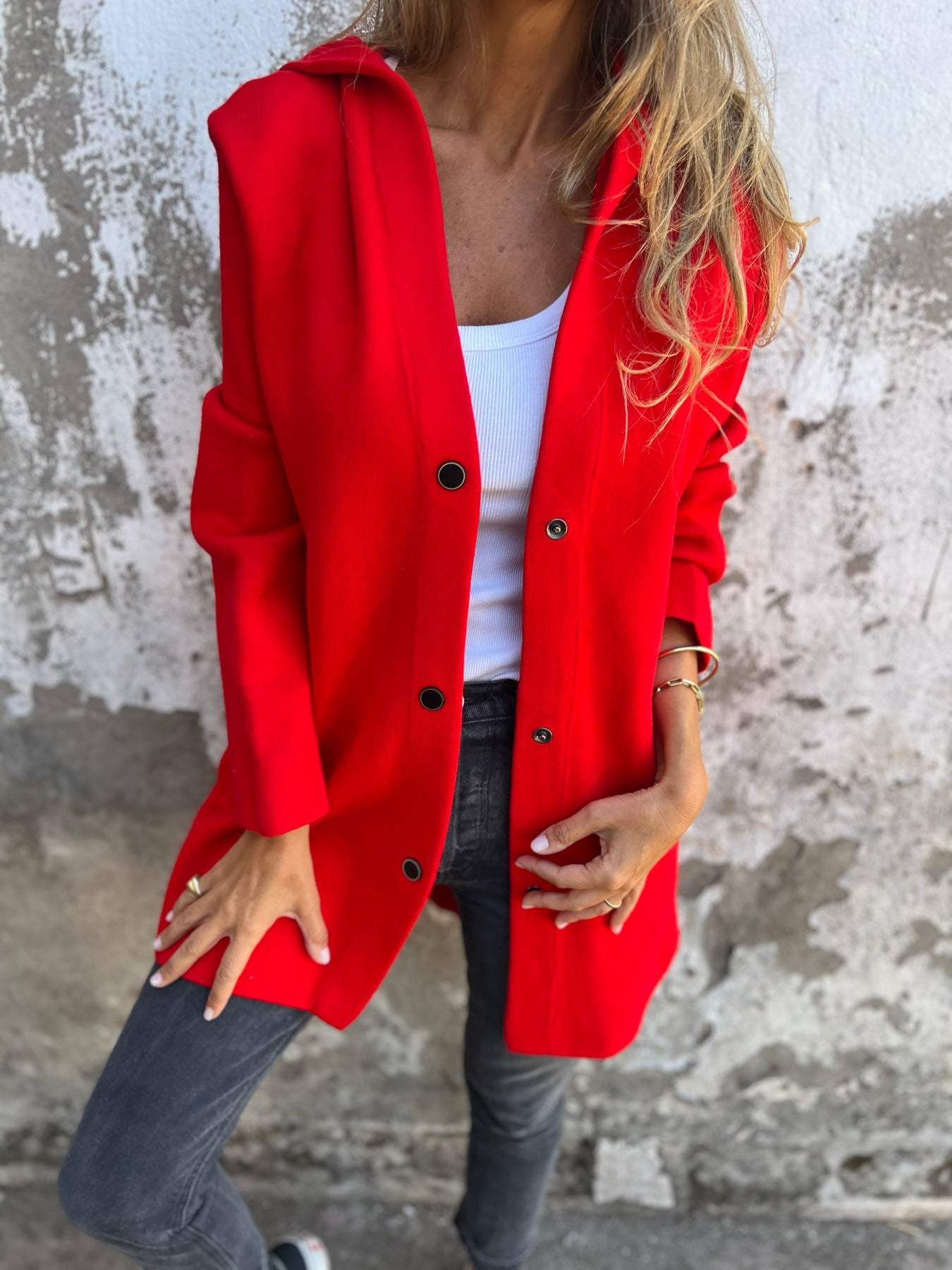 Women’s Elegant Hooded Jacket