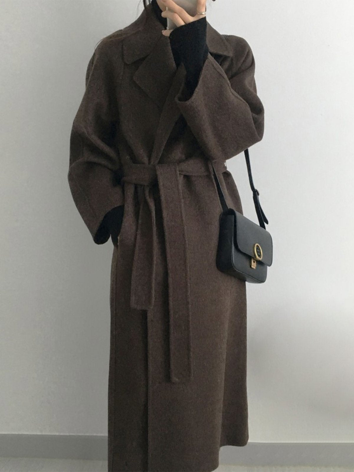 Women's  Long Wool Wintercoat