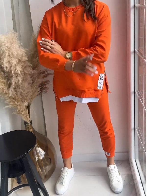 Women's Winter Sweatshirt & Trousers Set