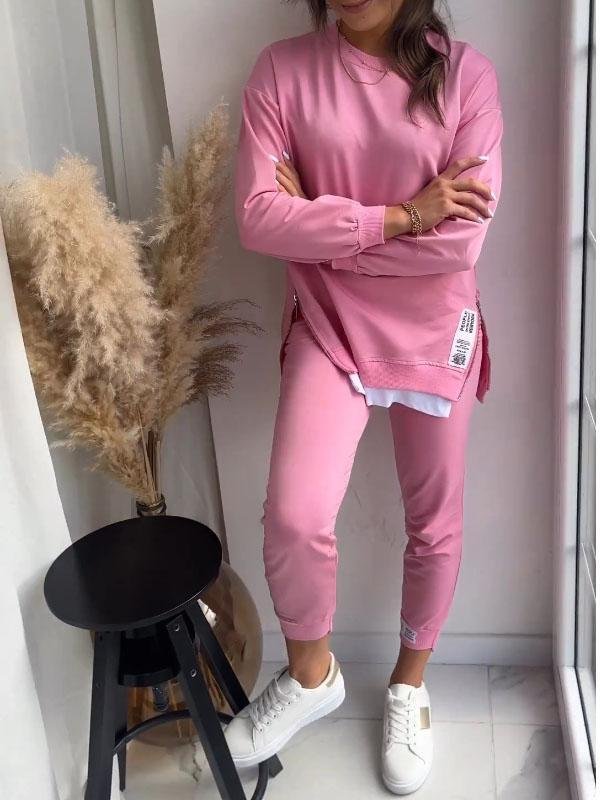Women's Winter Sweatshirt & Trousers Set