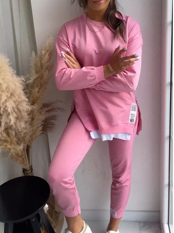 Women's Winter Sweatshirt & Trousers Set