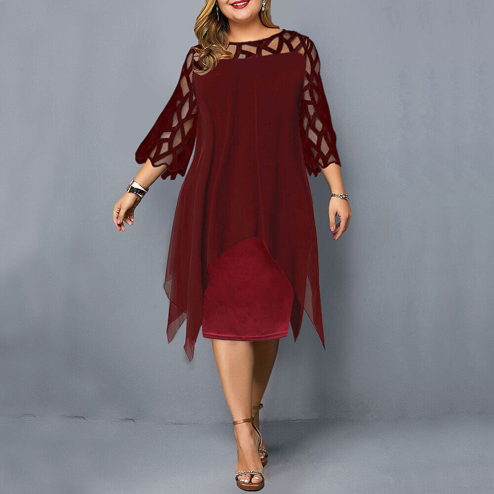 Women's Elegant Plus size Women Dress