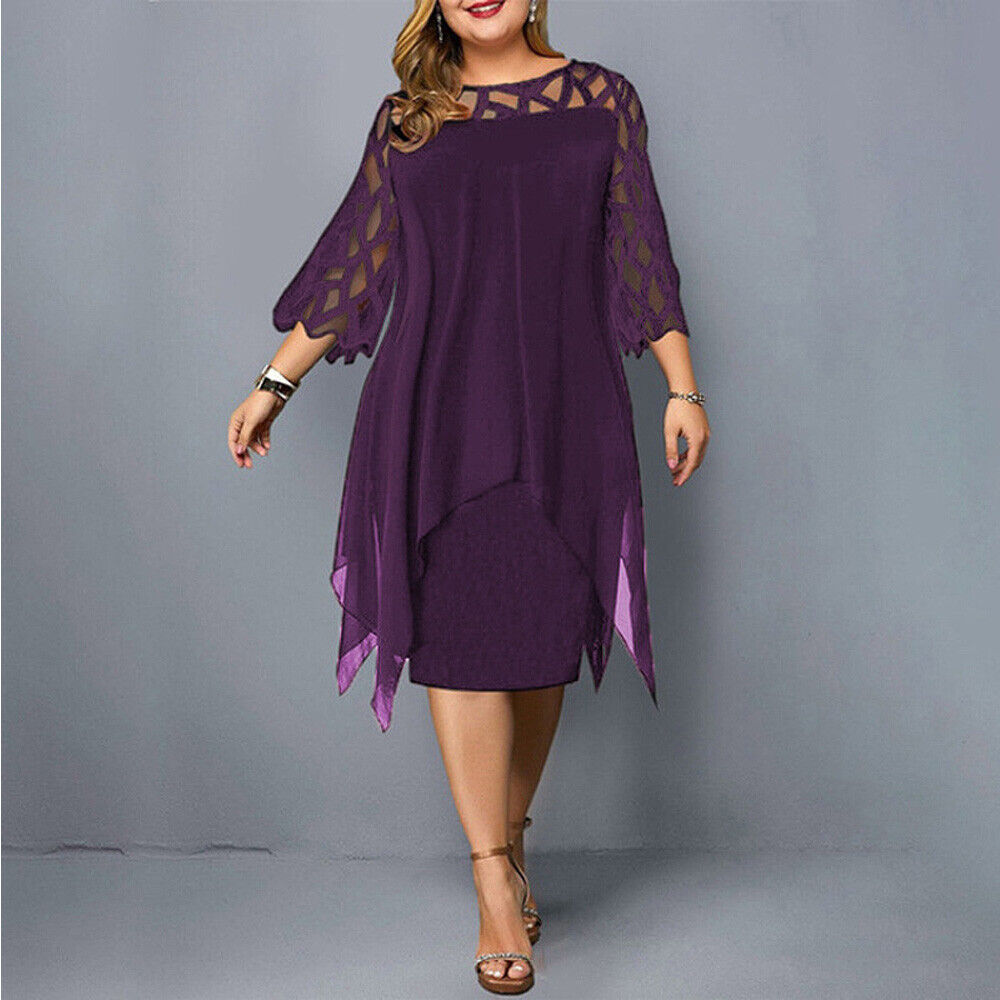 Women's Elegant Plus size Women Dress