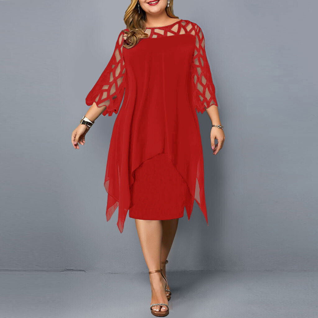 Women's Elegant Plus size Women Dress