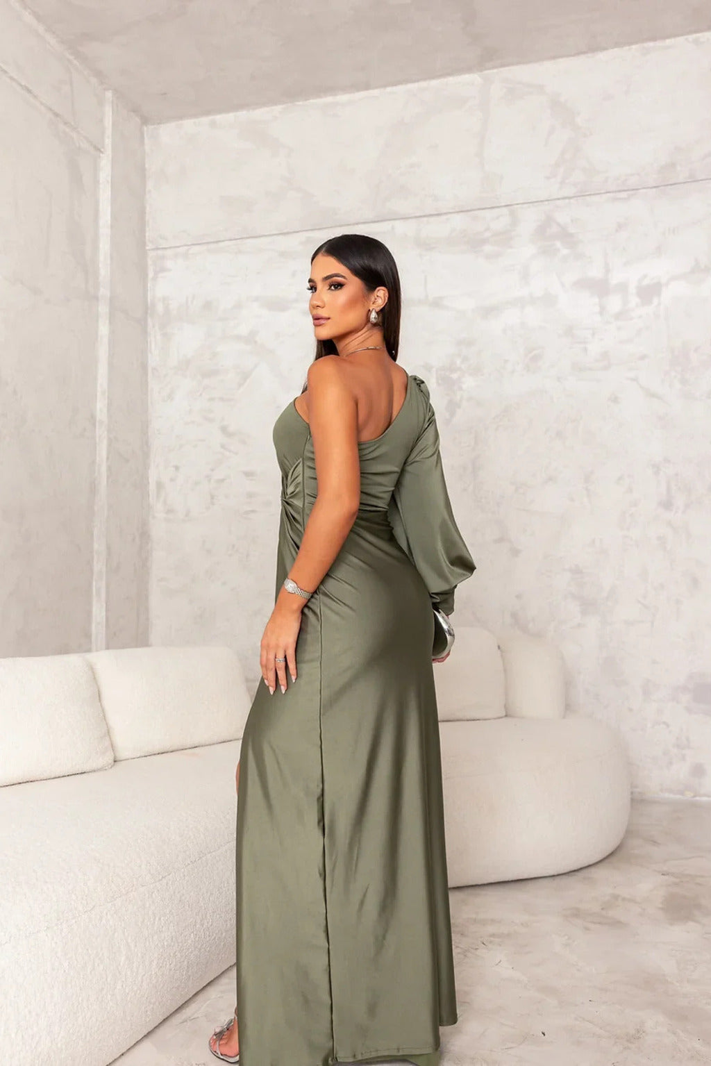 Women's Elegant Satin Dress