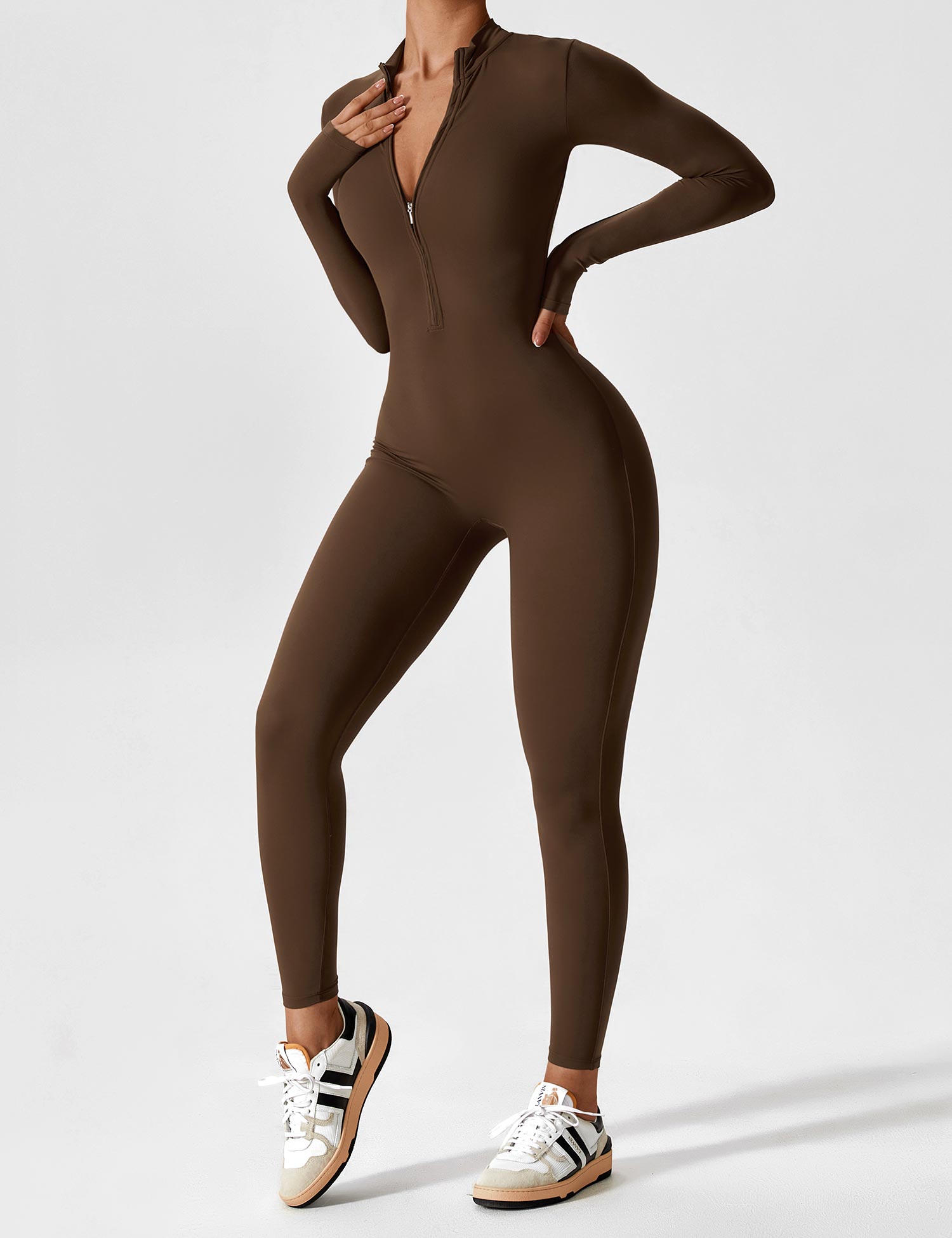 Women's Stylish Jumpsuit with zip closure