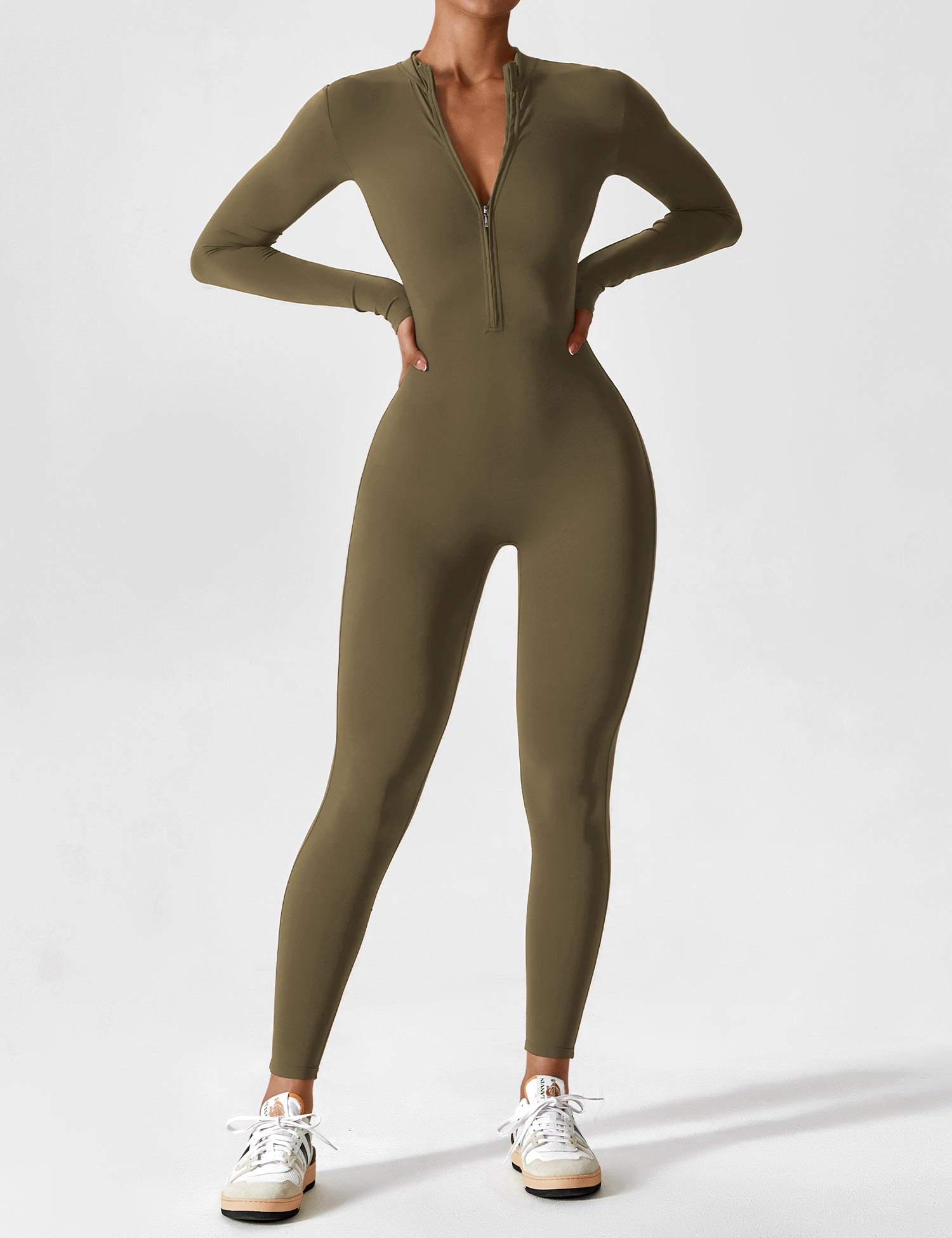 Women's Stylish Jumpsuit with zip closure