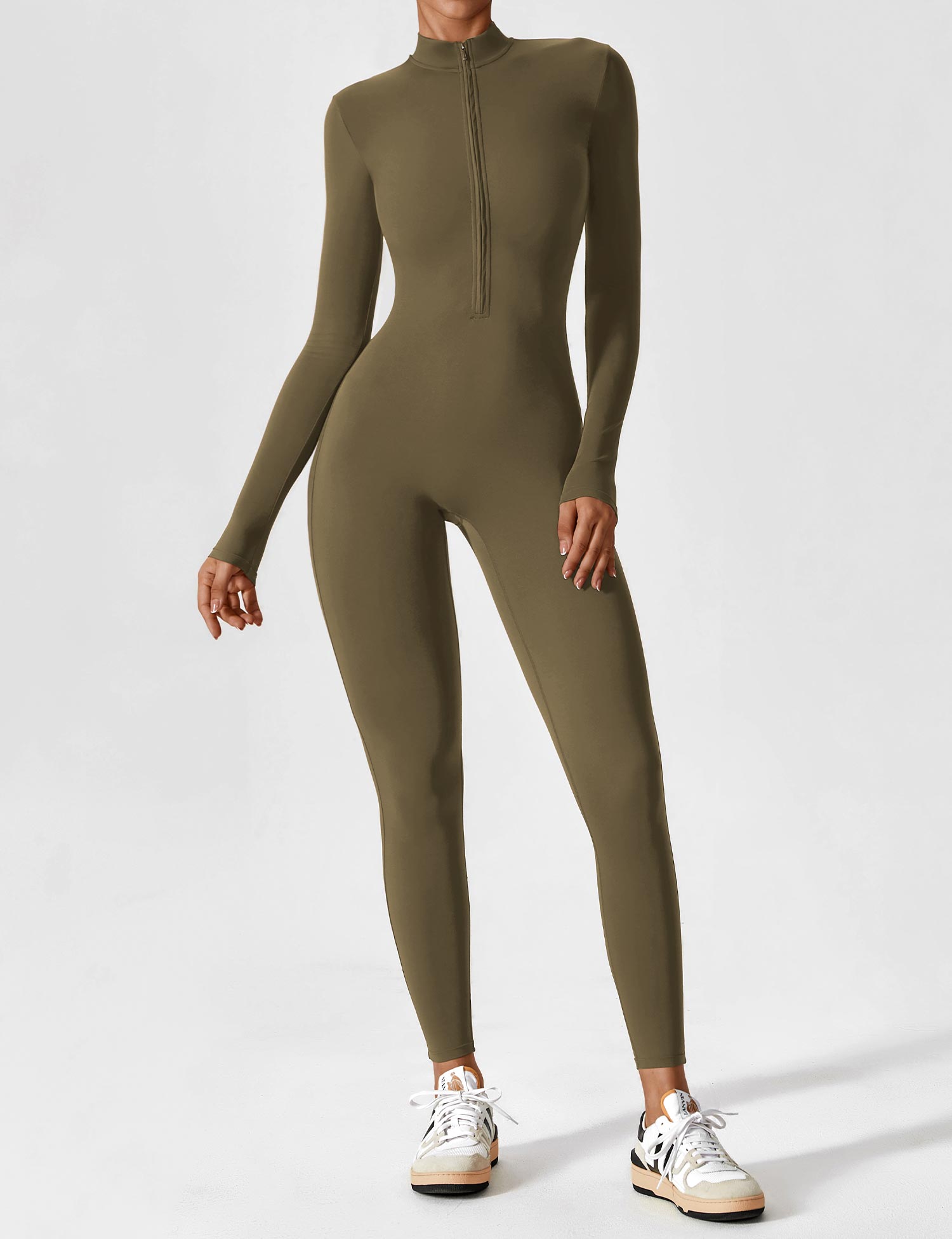 Women's Stylish Jumpsuit with zip closure