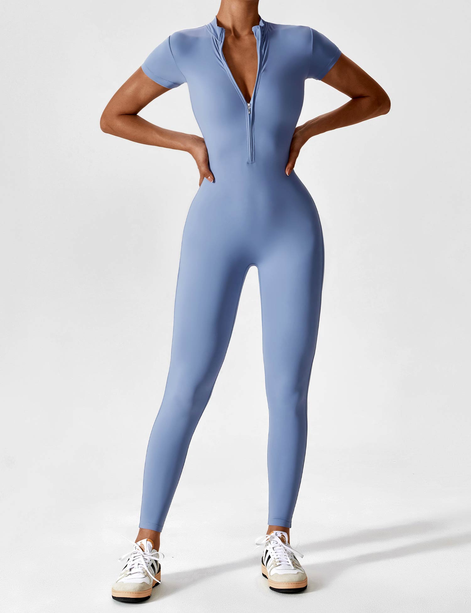 Women's Stylish Jumpsuit with zip closure