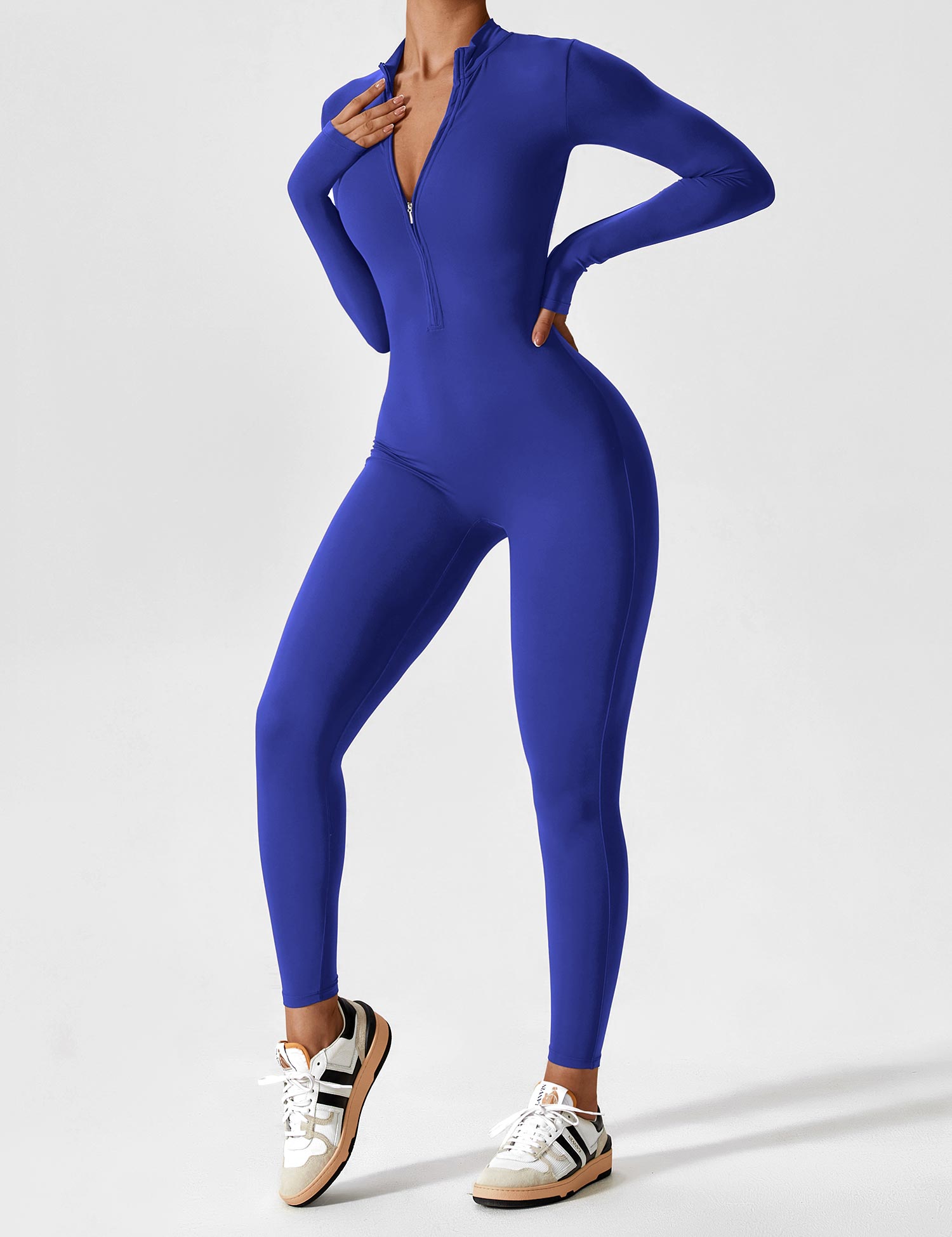 Women's Stylish Jumpsuit with zip closure