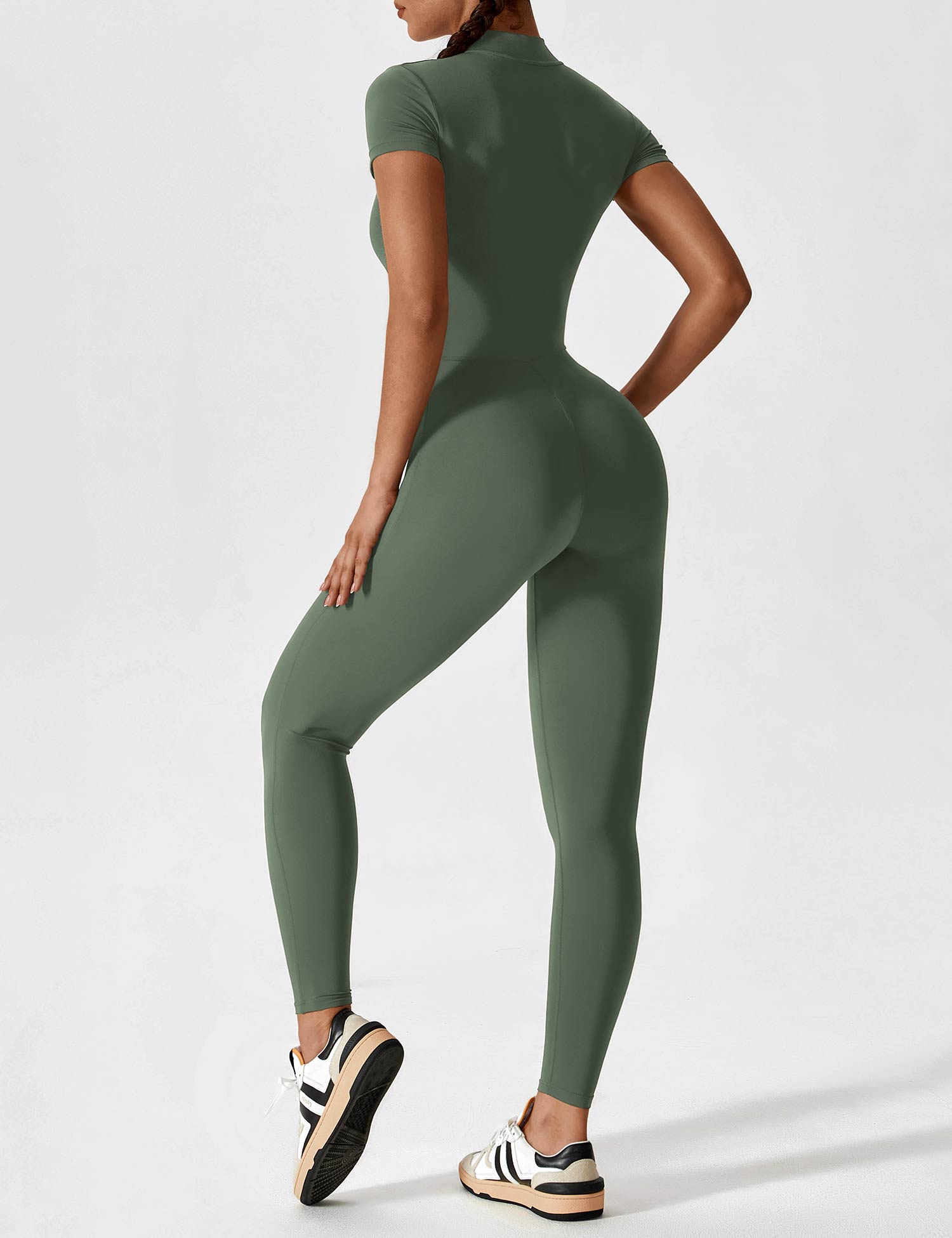 Women's Stylish Jumpsuit with zip closure