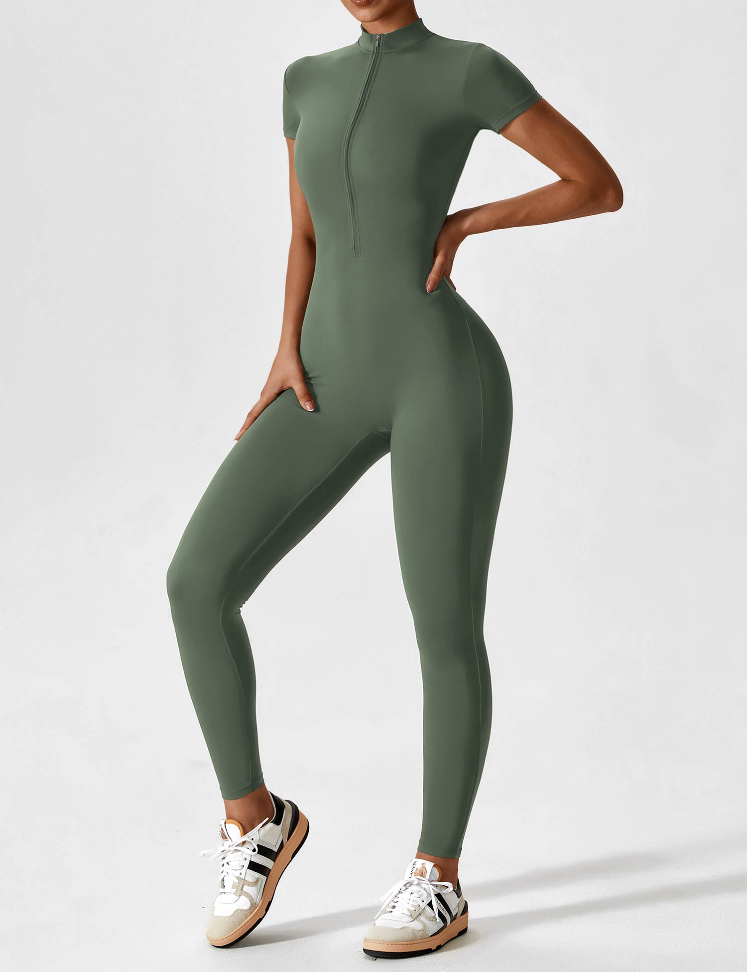 Women's Stylish Jumpsuit with zip closure