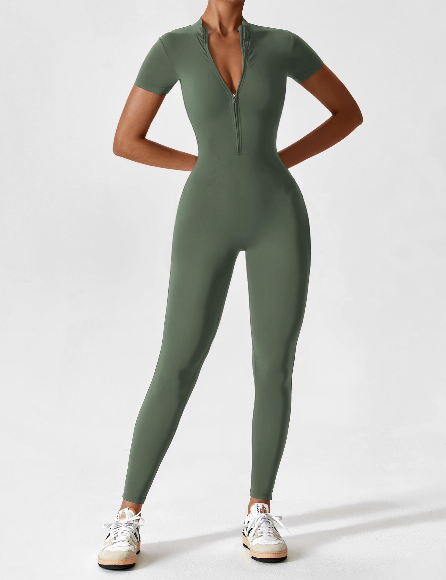 Women's Stylish Jumpsuit with zip closure