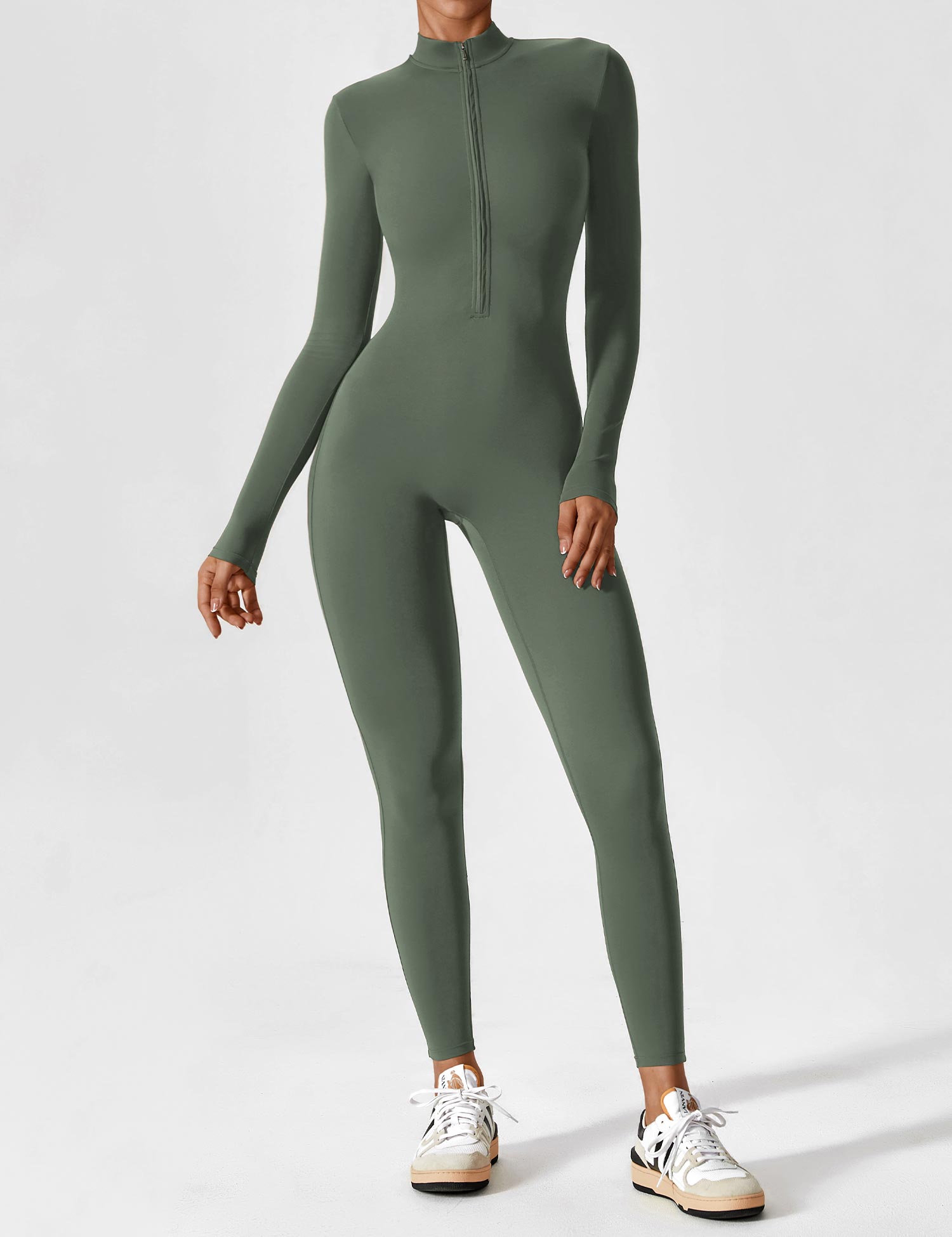 Women's Stylish Jumpsuit with zip closure