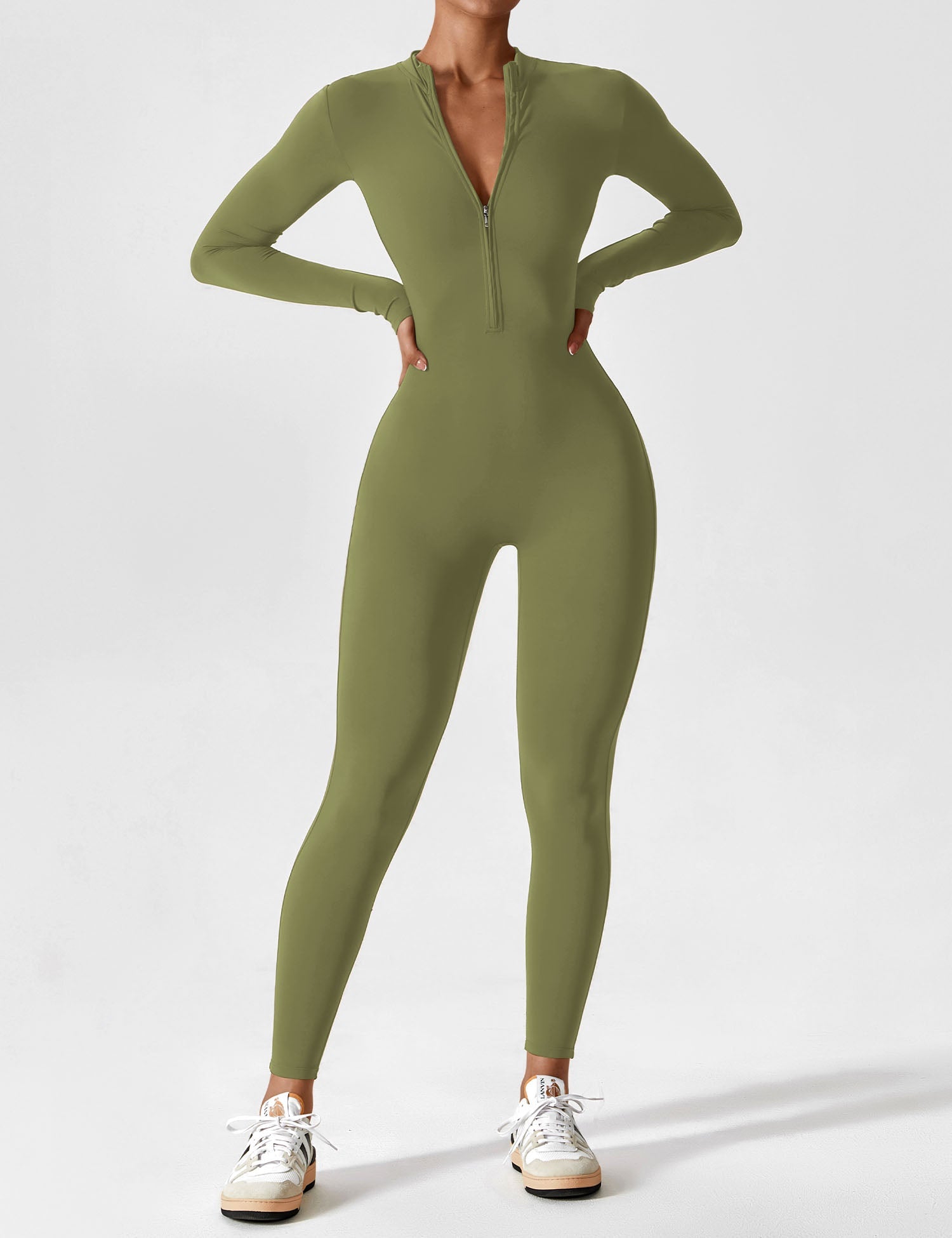 Women's Stylish Jumpsuit with zip closure