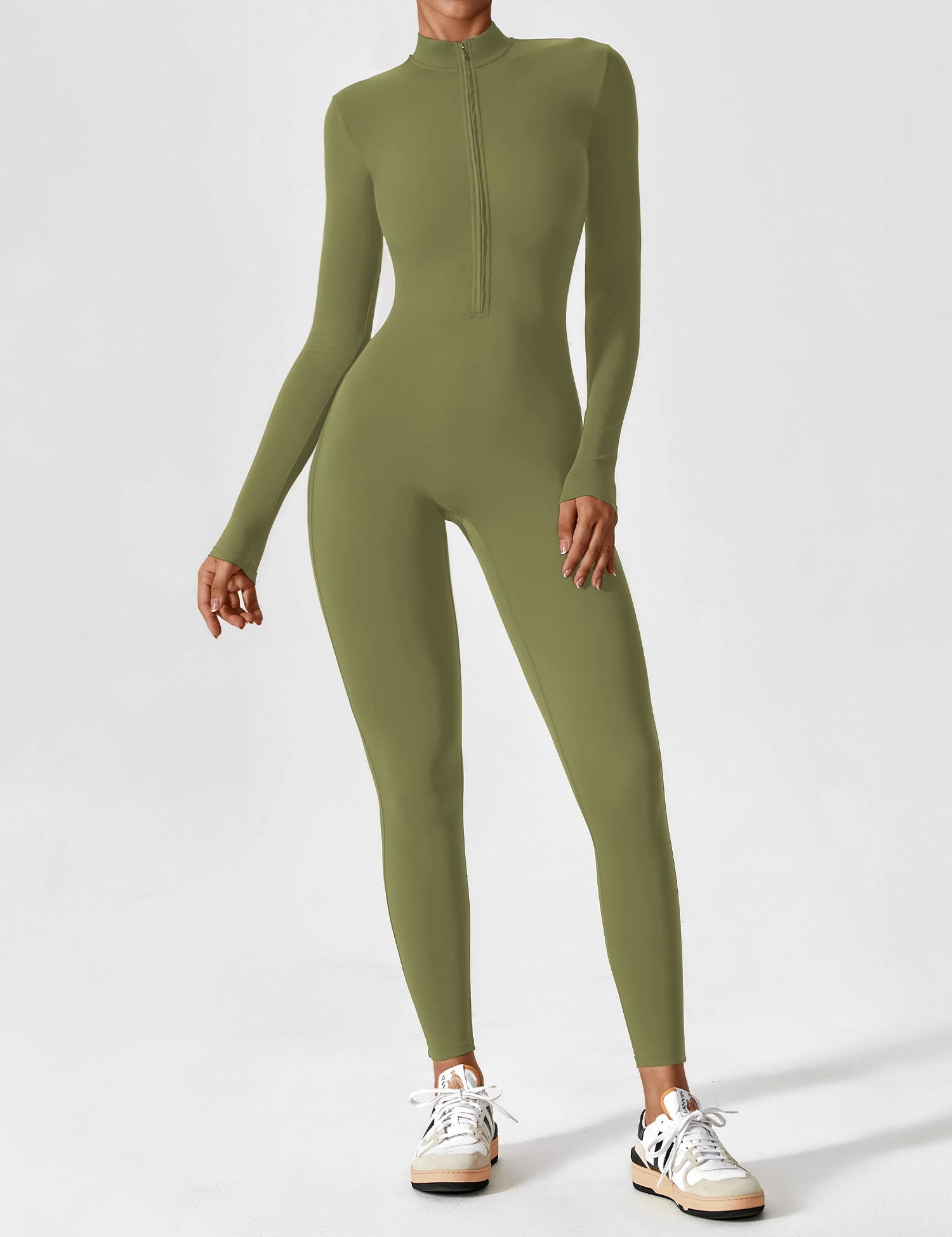 Women's Stylish Jumpsuit with zip closure