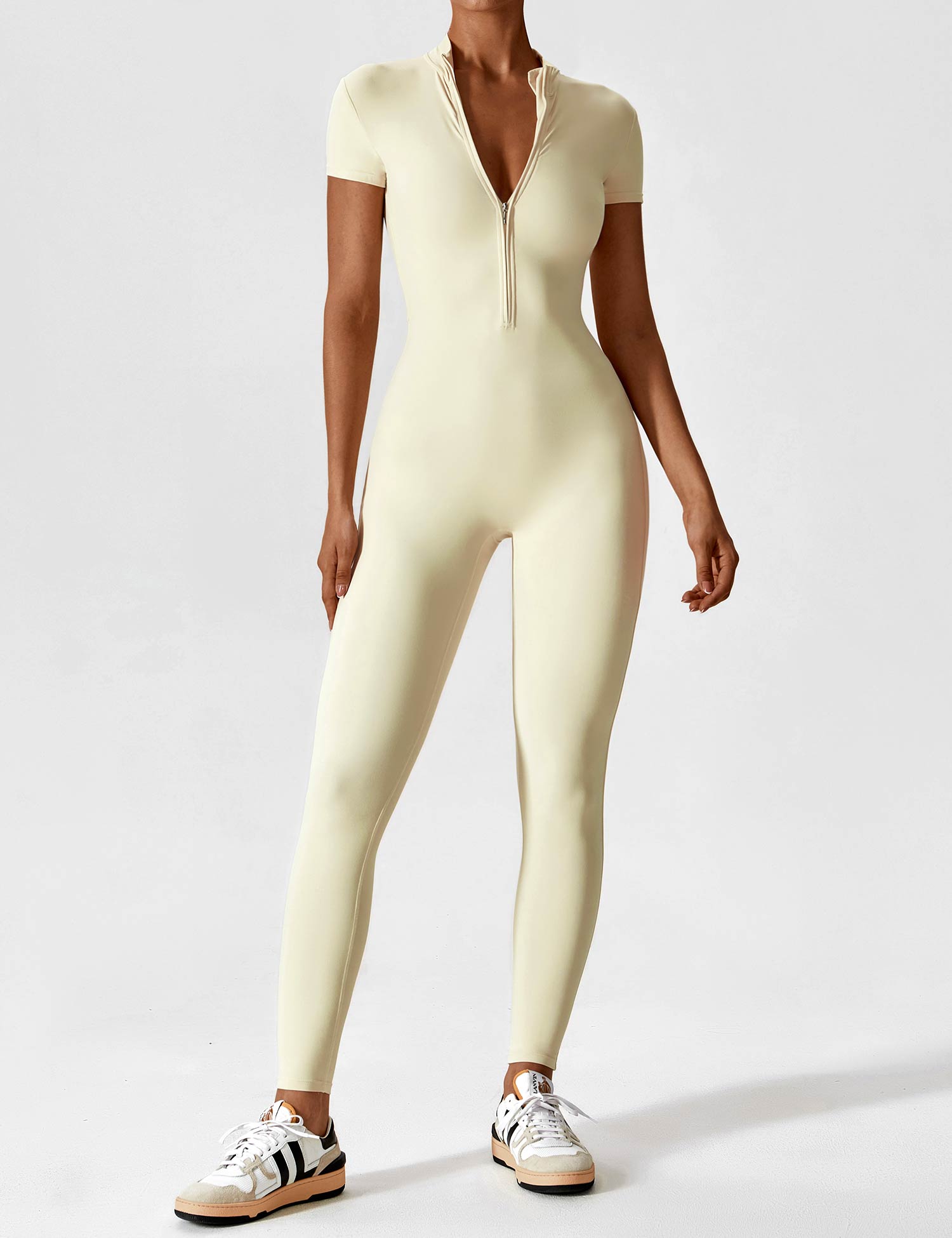 Women's Stylish Jumpsuit with zip closure