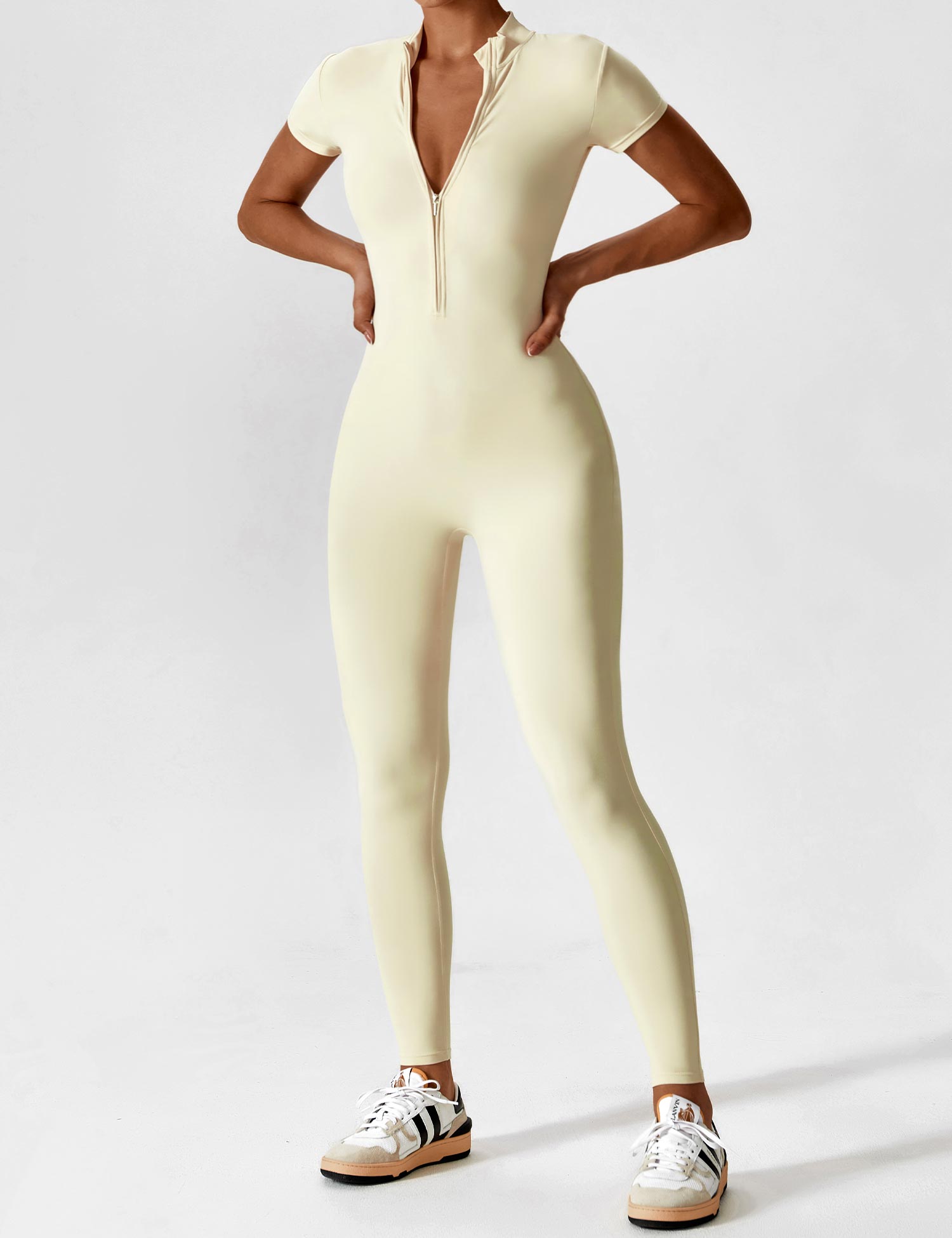 Women's Stylish Jumpsuit with zip closure
