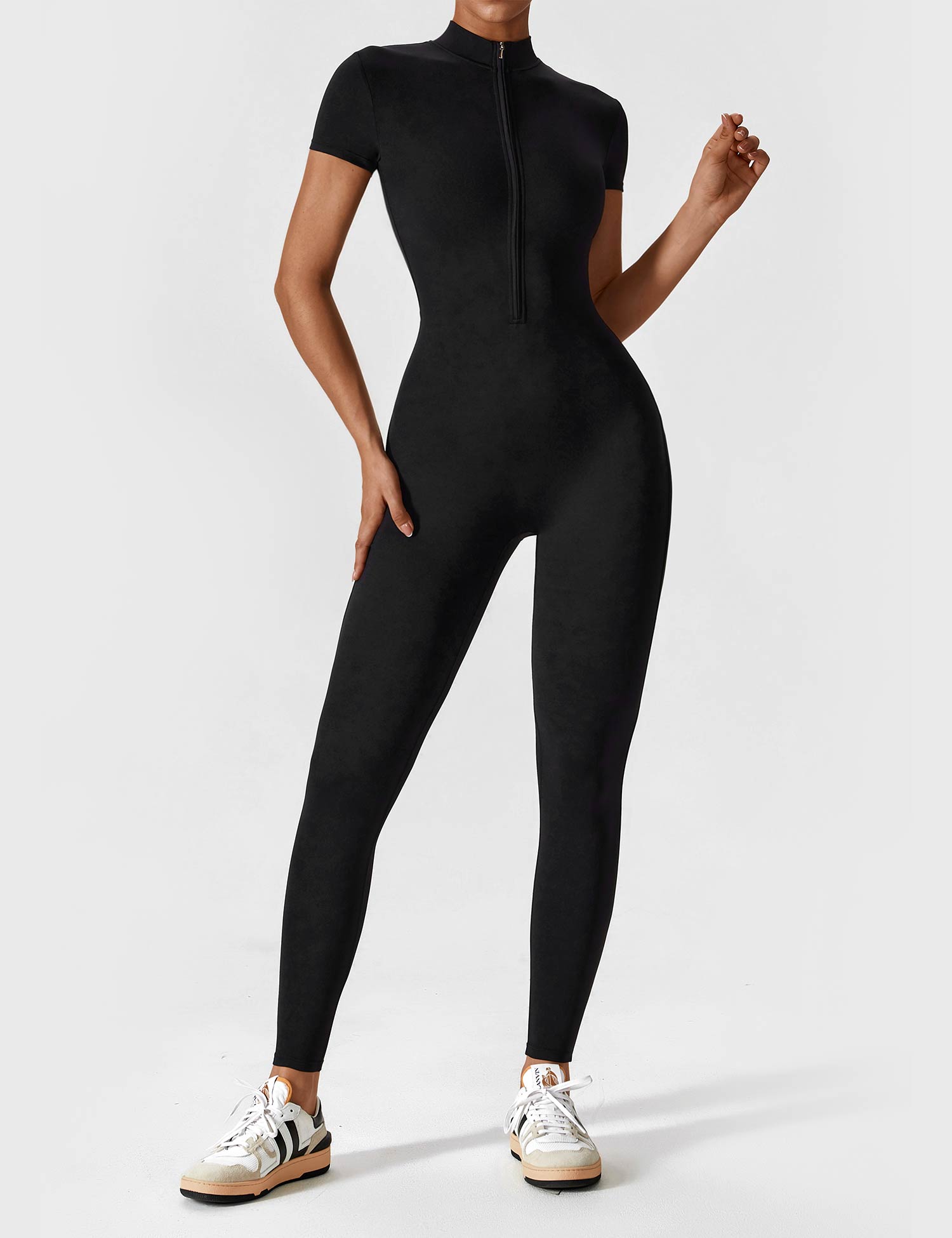 Women's Stylish Jumpsuit with zip closure